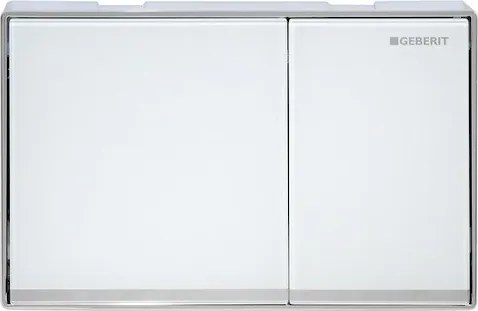 Geberit Omega60 vezérlőgomb üveg fehér 115.081.SI.1
