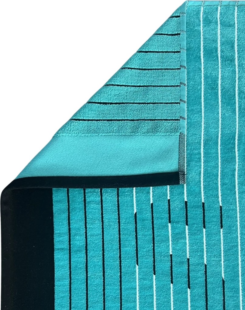 SPORT Strandtörölköző türkiz 165x90cm