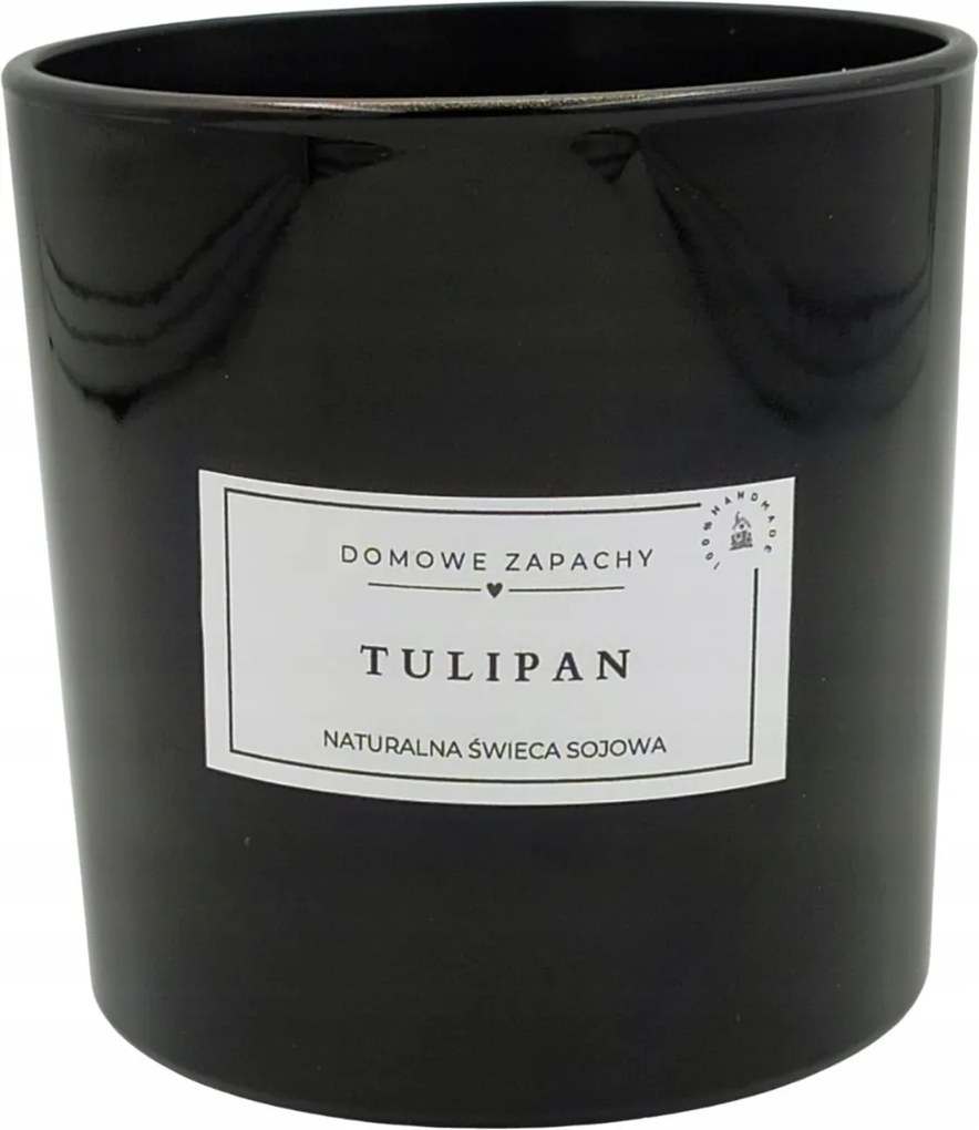 Természetes Szójagyertya Tulipán 350 ml Illat Virágos Ajándék