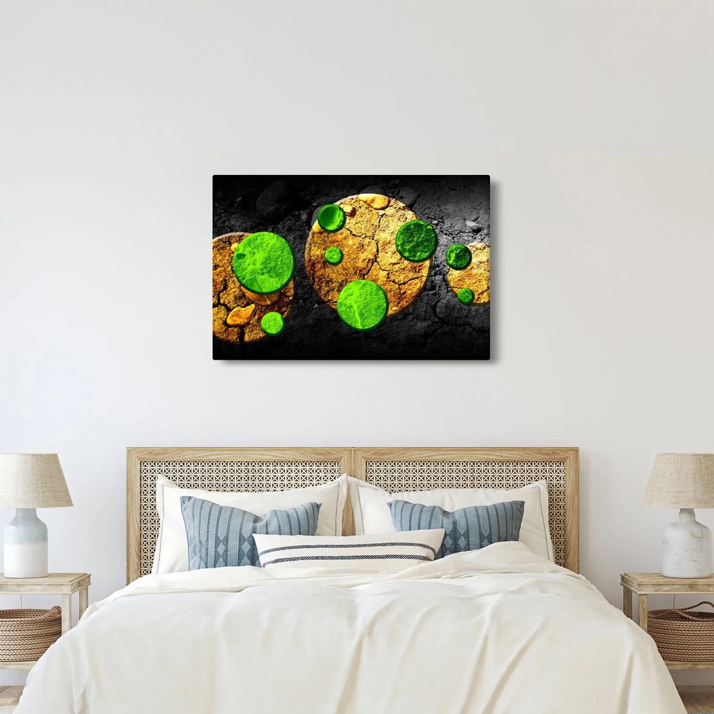 Az absztrakció képe - Gömb (90x60 cm)