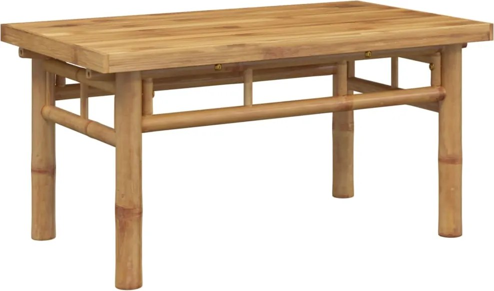 vidaXL bambusz dohányzóasztal 70 x 40 x 35 cm