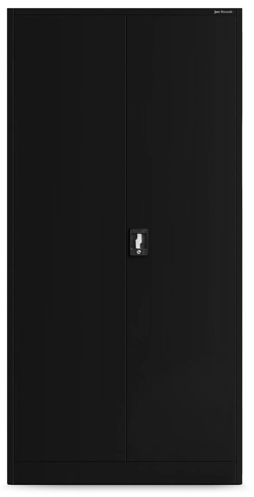 Garázsszekrény BRUNO, 920 x 1850 x 500 mm, All Black: fekete