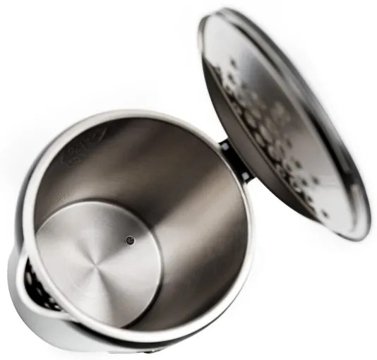 Vízforraló LCD kijelzővel 1,7 l 2200W/230V piros + bögre 450 ml