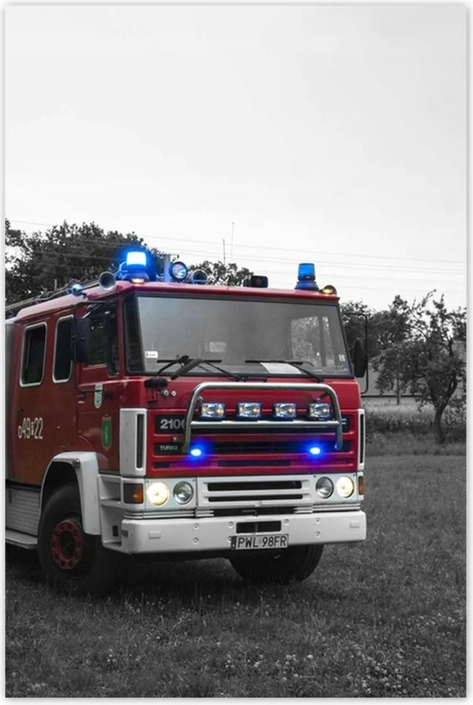 Poszterek 60x90 Tűzoltóautó