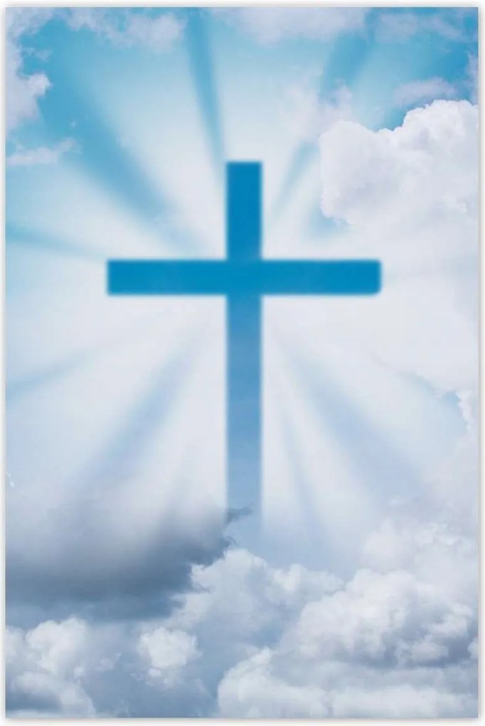 Poszterek 80x120 Kereszt Jézus Mennyország