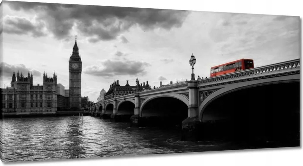 Festmények 115x55 Big Ben híd Anglia