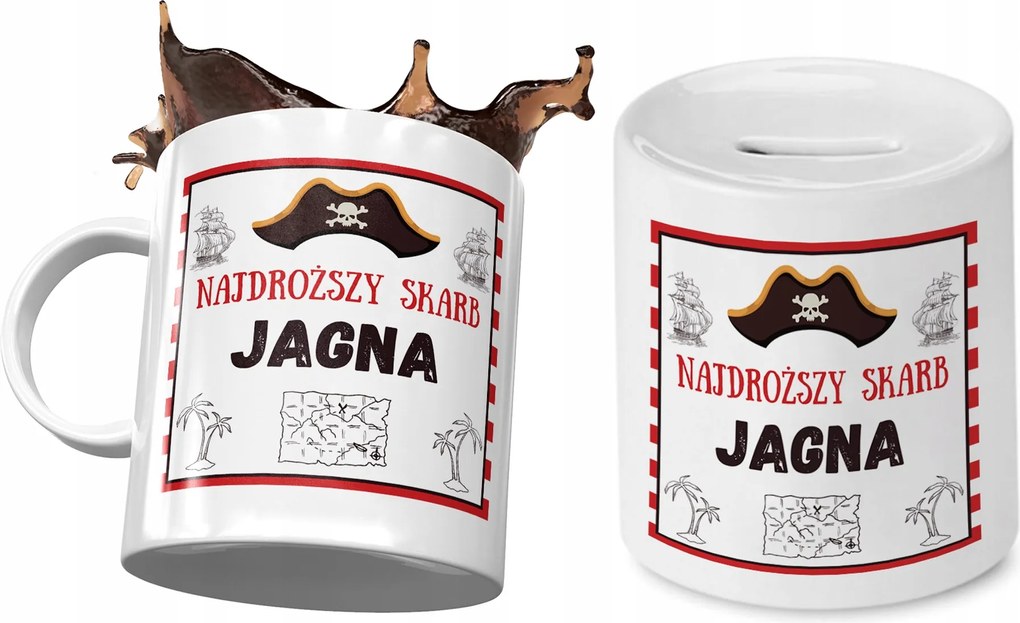 Bárány Bögre Persely Szett Gyerekeknek Nyomtatott Fotóval