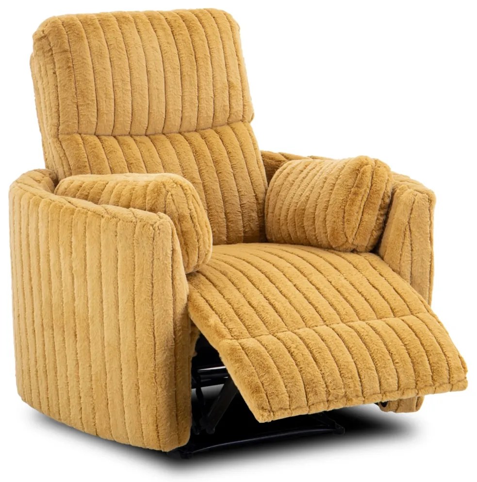 Tv és Pihenőfotel Mustár Színben. RAUL