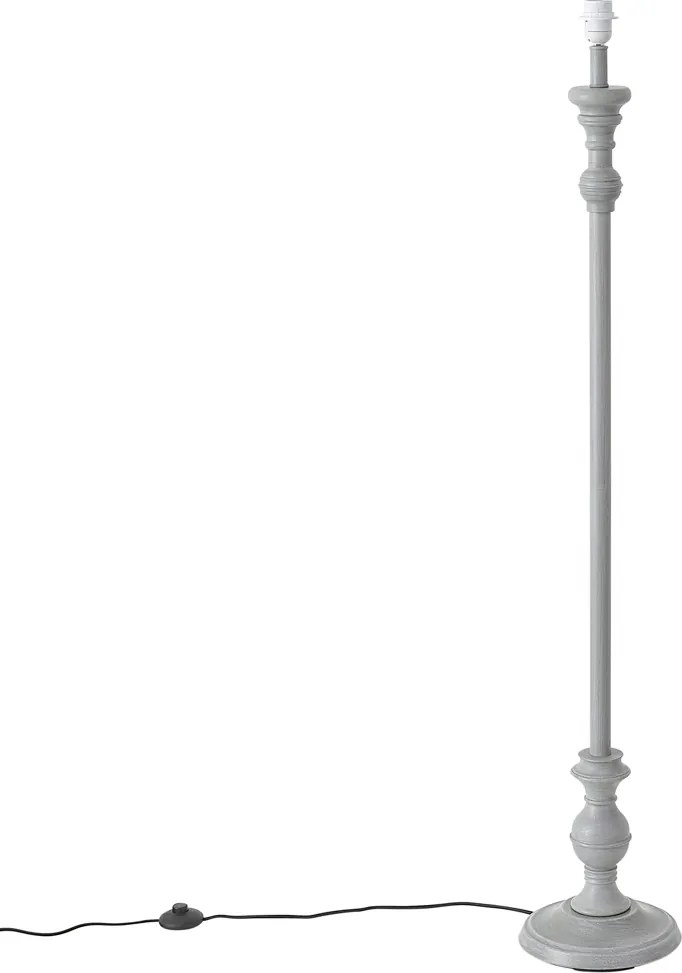 Klasszikus állólámpa szürke színben, búra nélkül - Classico