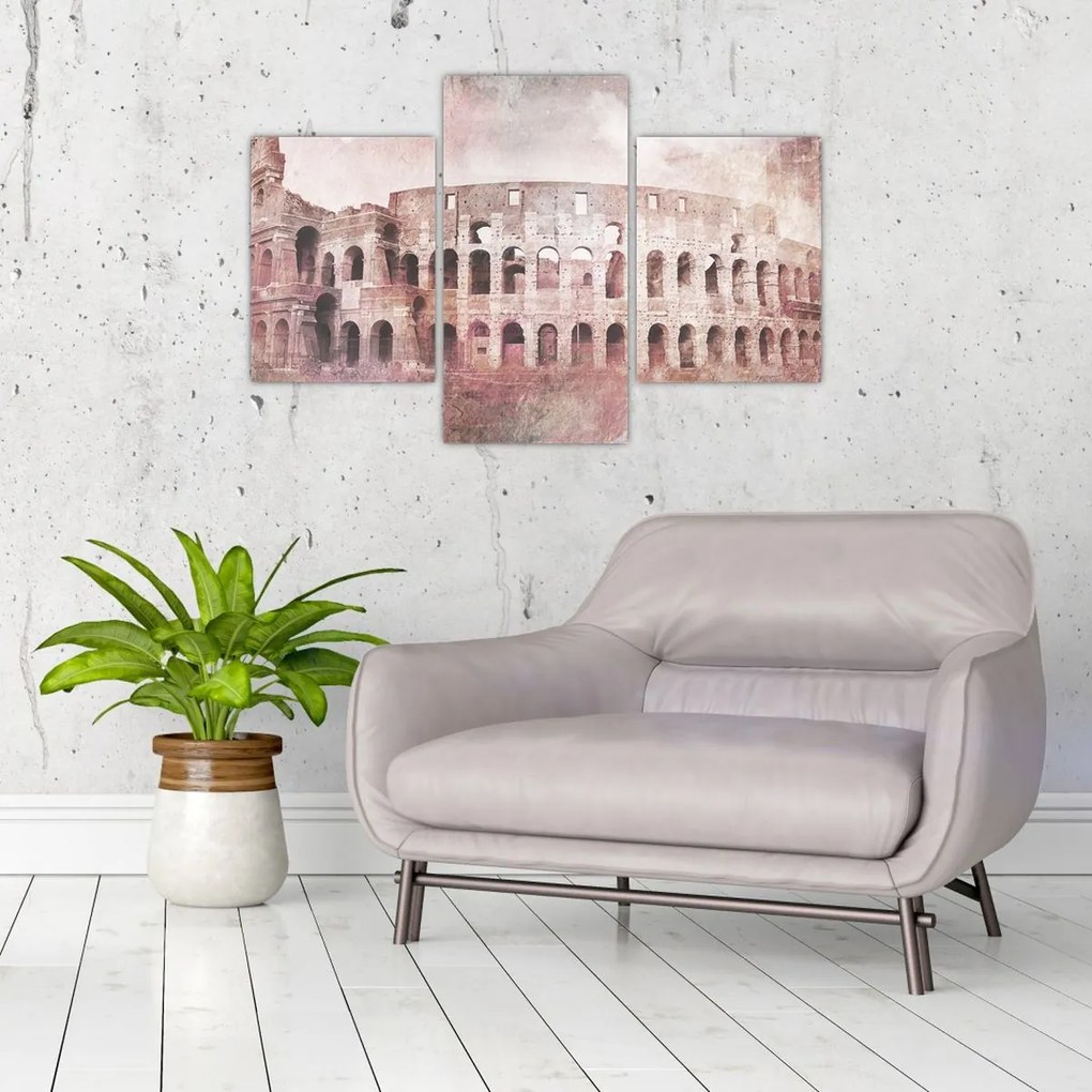 Kép - Vintage képeslap a városról N⁰2 (90x60 cm)