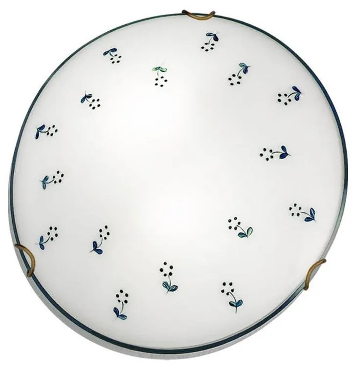 Kolarz 731.12.4.17 - Mennyezeti lámpa NONNA 2xE27/60W/230V átm. 40 cm kék