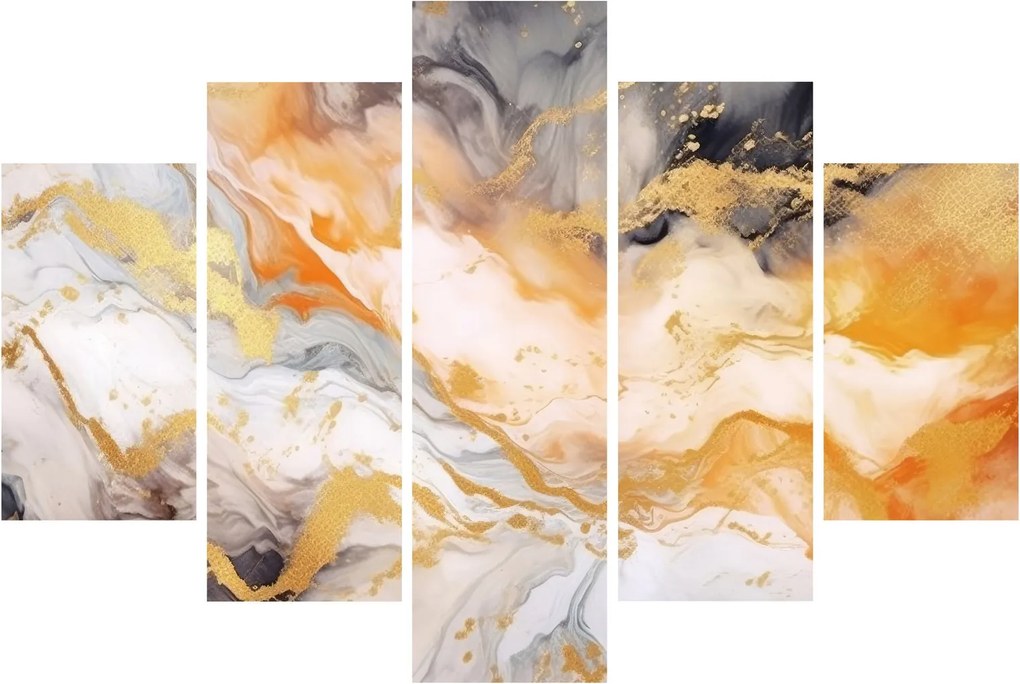 Kép - Márványozott háttér (150x105 cm)