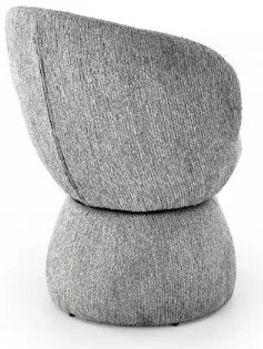 K-581 forgatható étkezőszék szürke