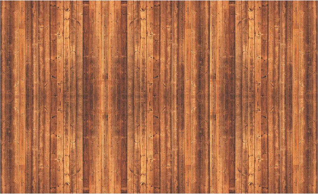 Flizelin fotótapéta Fa deszkák textúra barna 254x184 +ragasztó