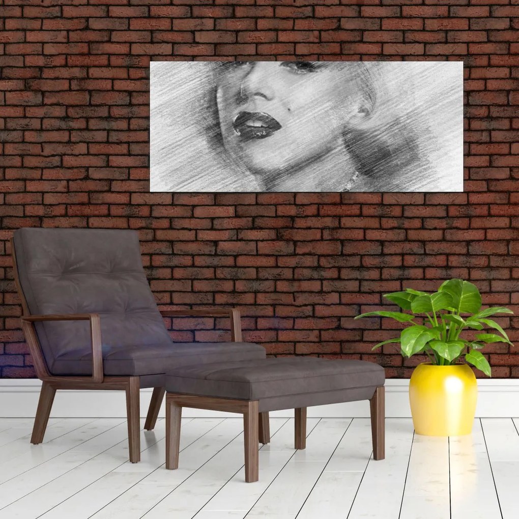 Kép - Marilyn Monroe portréja (120x50 cm)