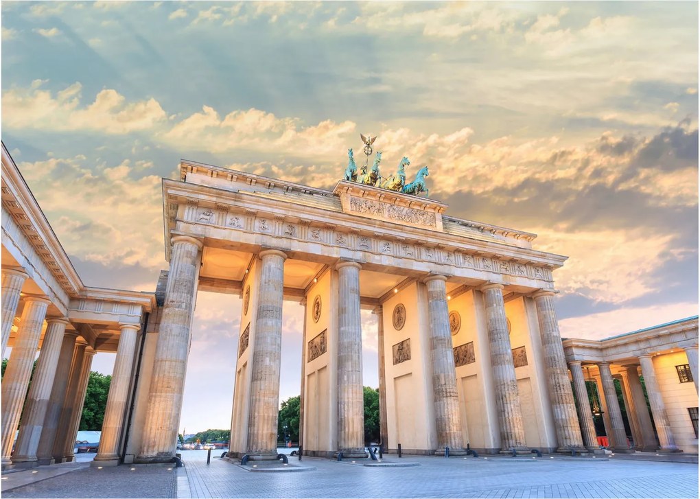 Kép - Brandenburgi kapu, Berlin, Németország (70x50 cm)