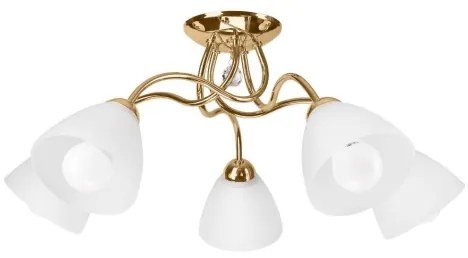 Csillár 5xE27/60W/230V arany