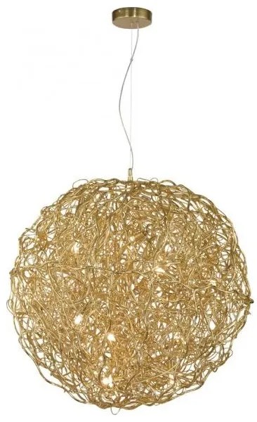 Paul Neuhaus 2019-12 - SAREA kábeles csillár 15xG9/40W/230V arany