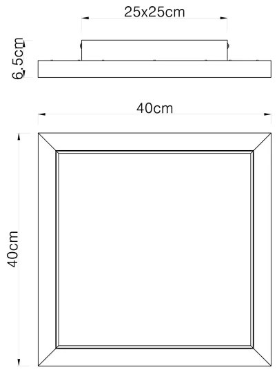 Globo 41374-24 - BRANZA LED RGBW 24W mennyezeti lámpa, dimmelhető, DO