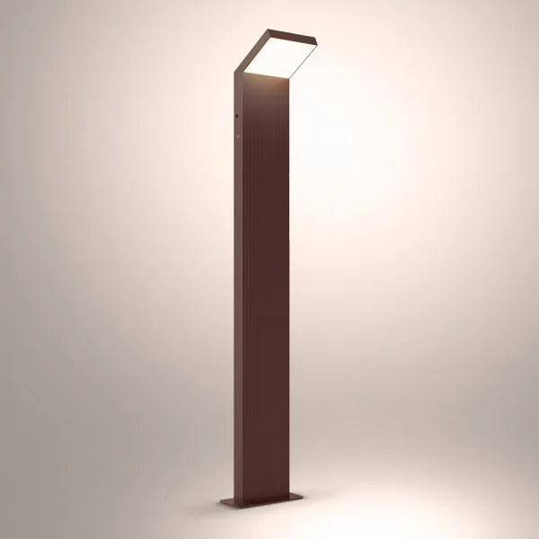 BRILAGI - RIANO LED kültéri lámpa, 8W, 230V, barna, IP65, 80 cm