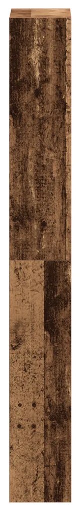 Cipőszekrény Régi fa Szerelt fa 80 x 21 x 163.5 cm Tartós