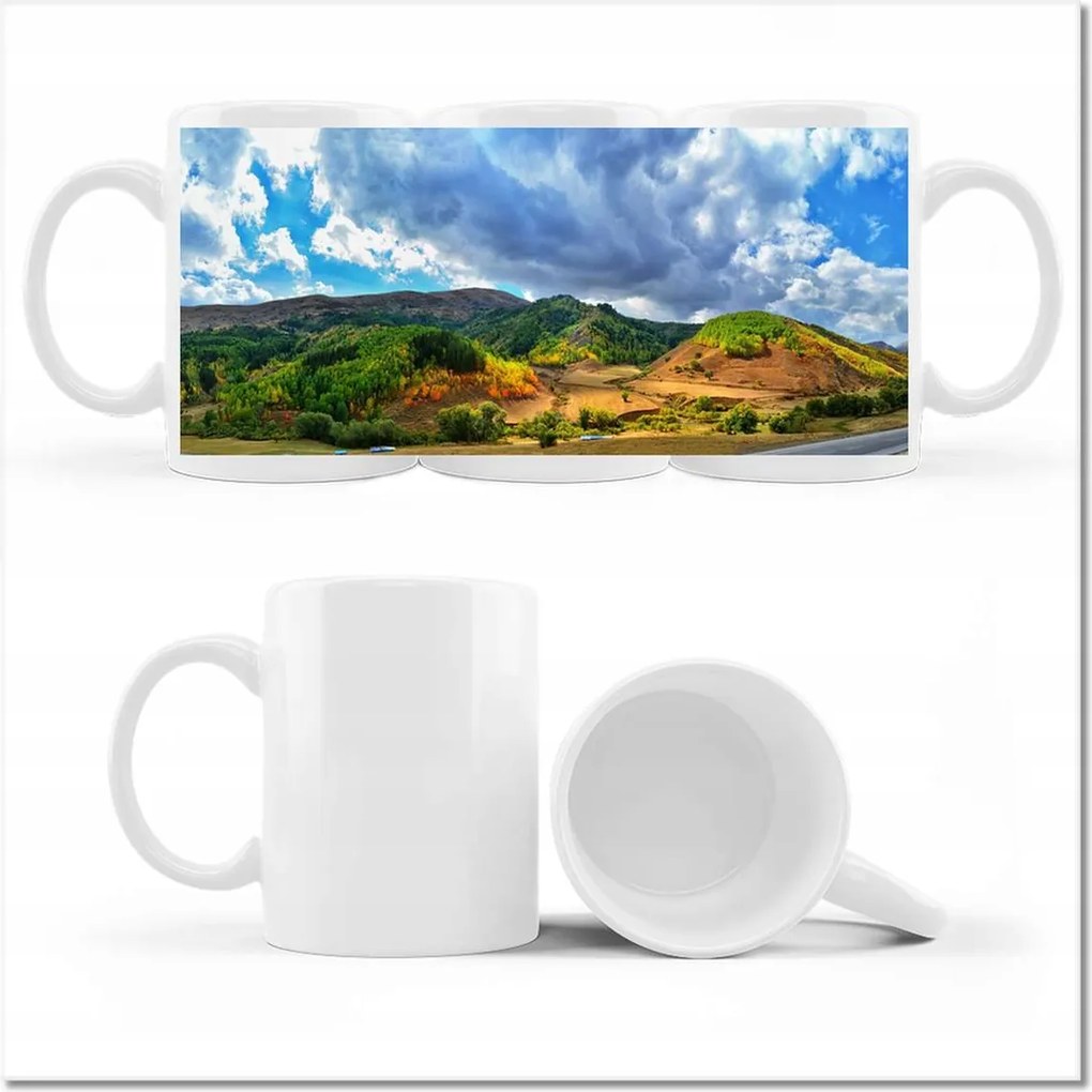 Nyomtatott bögre Tájképek Kilátások Tájképek