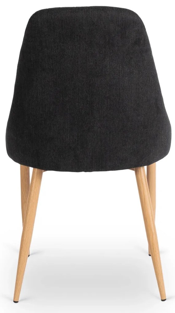 Fekete Étkezőszék TORINO