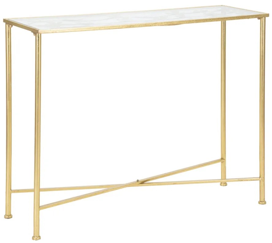 Konzol pillangók üveg 100x35x80cm