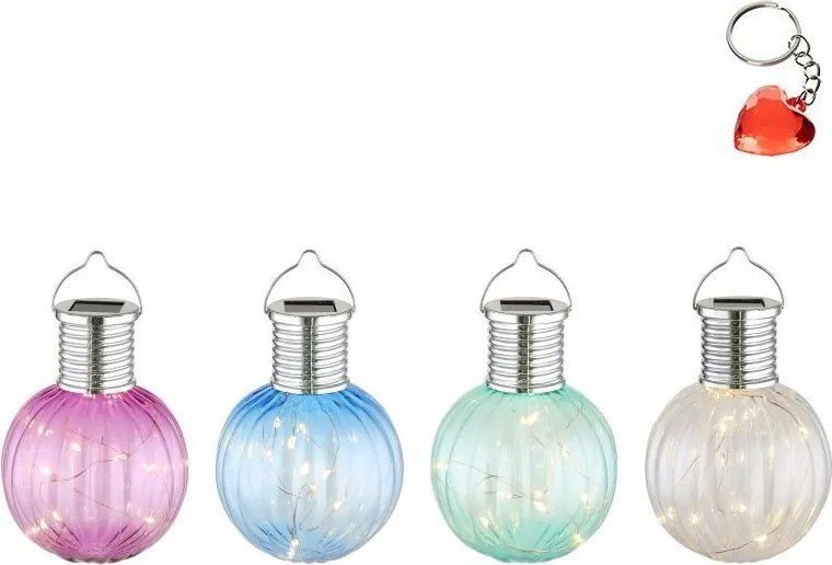 12db-os LED-es napelemes lámpa szett 10x0,06W Solar 36135-12 Gl