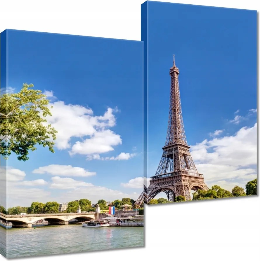 Vászonkép 60x60 Eiffel-torony