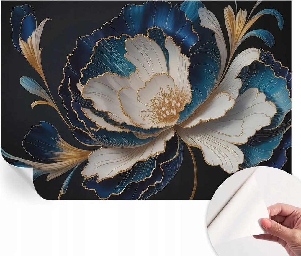 Fotótapéta Fali tapéta Hálószobába és Nappaliba Virágmintás 152x104 cm