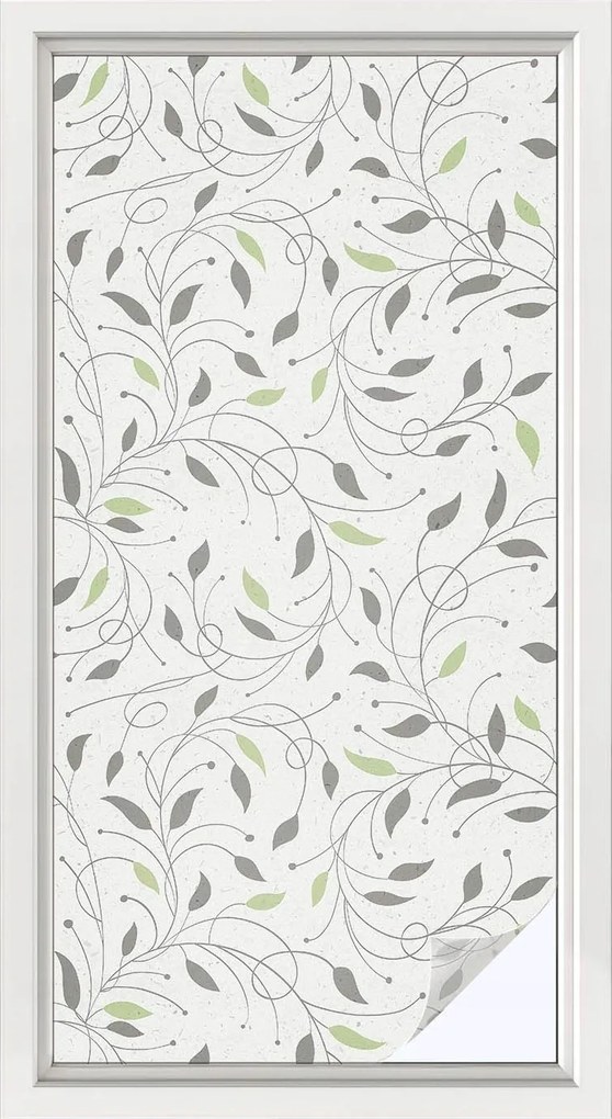 Ablaküvegfólia Adatvédelem Hajtáslevél 50x100 cm