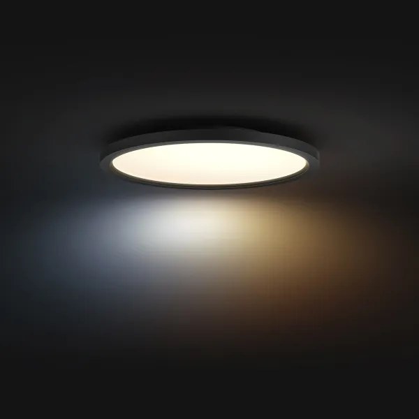 Philips - LED dimmelhető mennyezeti lámpatest Hue AURELLE LED/21W/230V átm. 39,5 cm fekete
