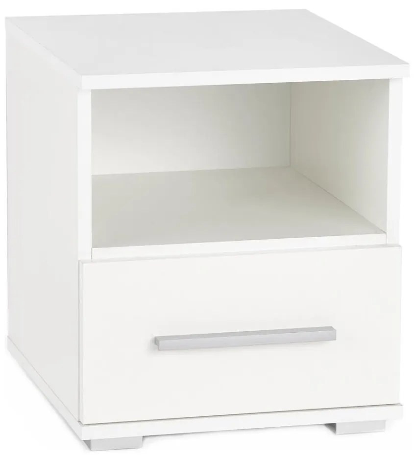 Éjjeliszekrény LIMA 44x40 cm fehér