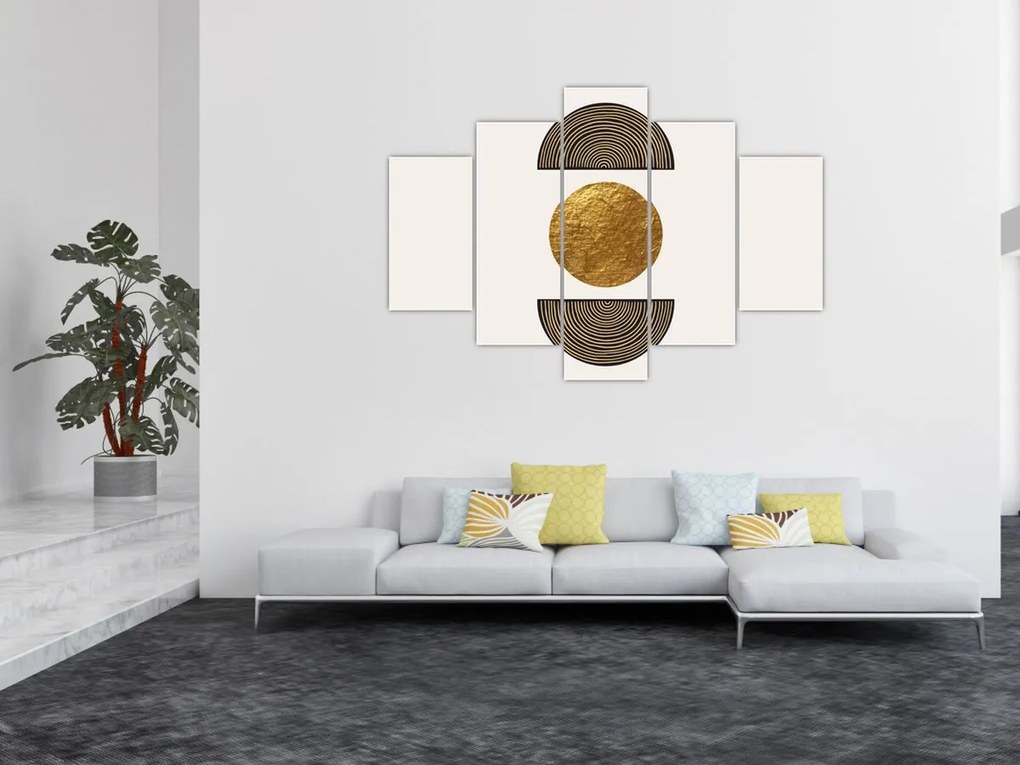 Kép - Arany dísz N⁰1 (150x105 cm)