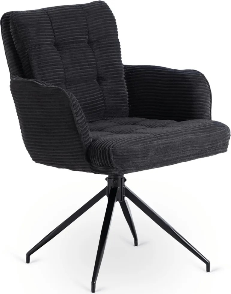 AKITA forgószék, fekete