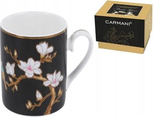 Porcelán Bögre Carmani Paradicsommadár és Virágok 2