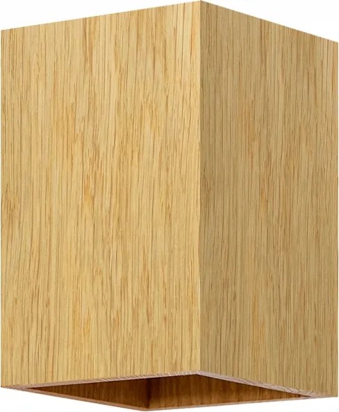 Fali lámpa Led Tölgy 10x15 CM Falra szerelhető Tükör a Lépcső felett