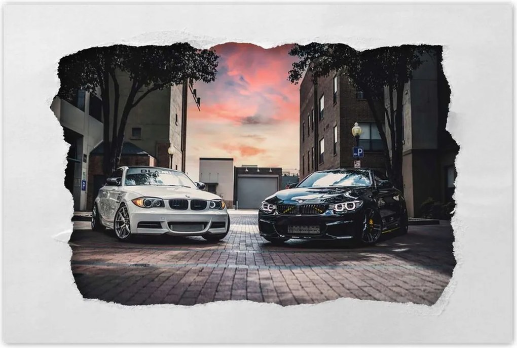 Poszterek 90x60 Fekete-fehér Nővérek 2