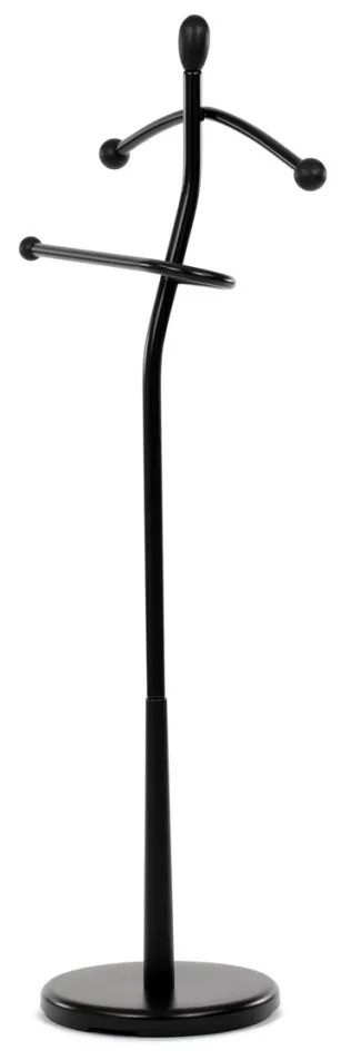 Szobainas fekete színben. Magasság 120 cm, tömör gumifa, súly 5 kg