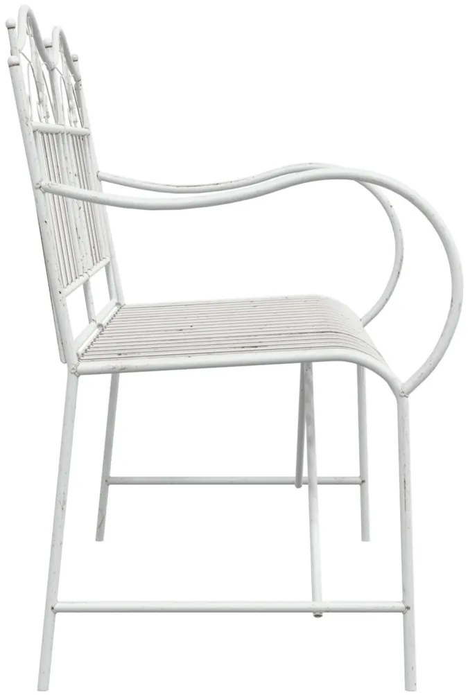 Pad Fehér Fém 103,5 x 59 x 89 cm Tartós Kültéri pad