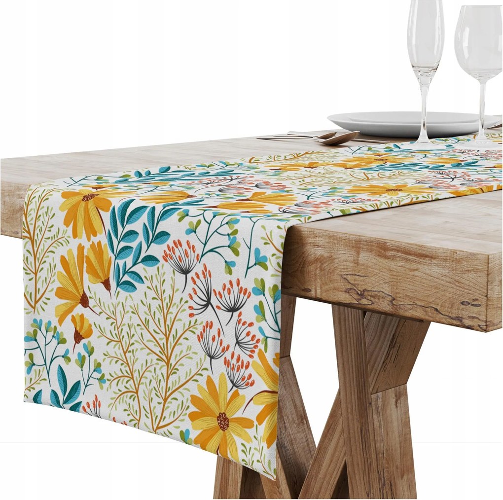 Futófelület Abrosz Asztalra Matt Sima 40x180 016