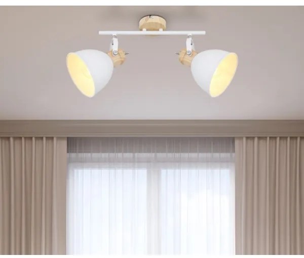 Globo 54018-2 - Spotlámpa WIHO 2xE27/40W/230V