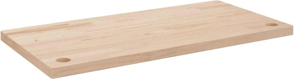 vidaXL tömör fenyőfa asztallap 80 x 40 x 2,5 cm