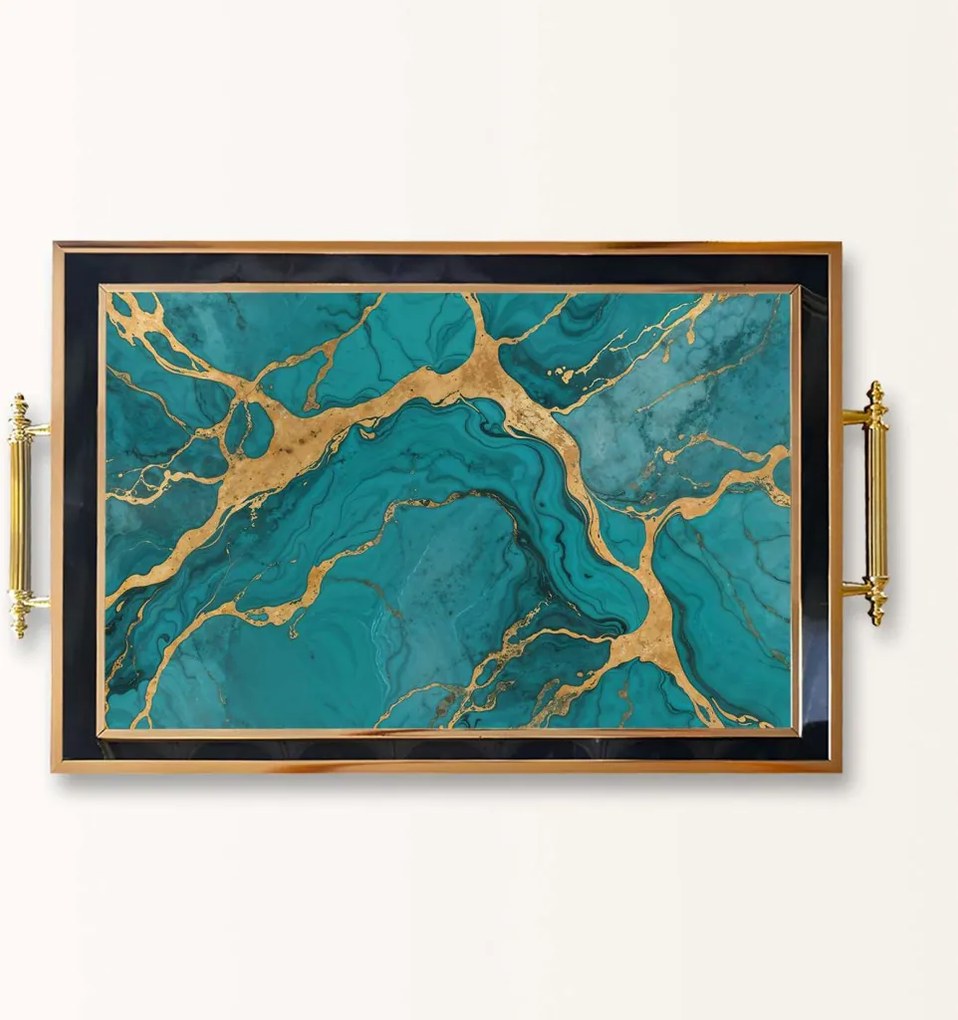 Üveg tálca, 38×24 cm – TPA10011