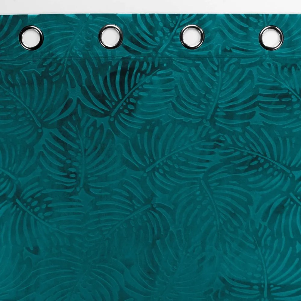 Kék bársony függöny 140x240 cm Analia – douceur d'intérieur