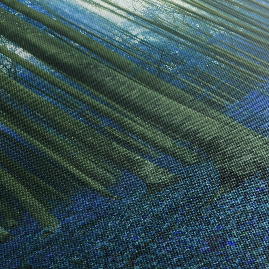 Kép - Kék erdő (120x50 cm)