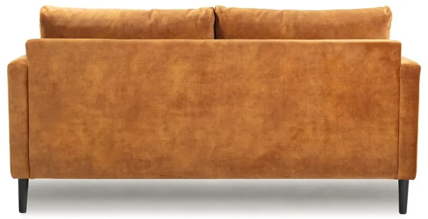Adagio sárga bársony kanapé, 153 cm - Scandic