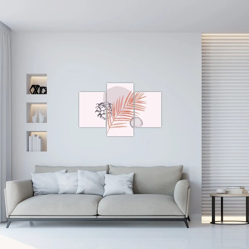 Kép - Lila minimalizmus N⁰3 (90x60 cm)