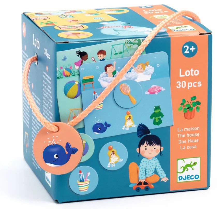 Társasjáték - Házban és ház körül - Loto The house